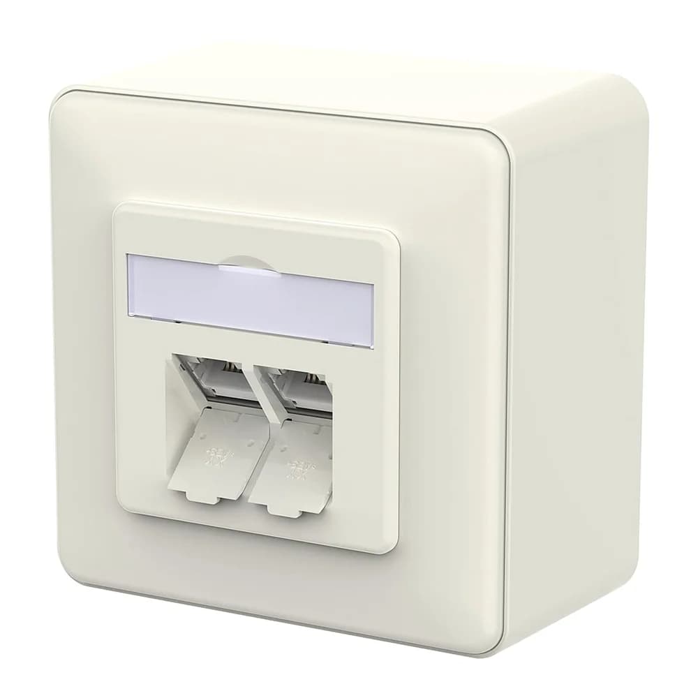 Metz Connect RJ45 Anschlussdose IDC 130D380002-I