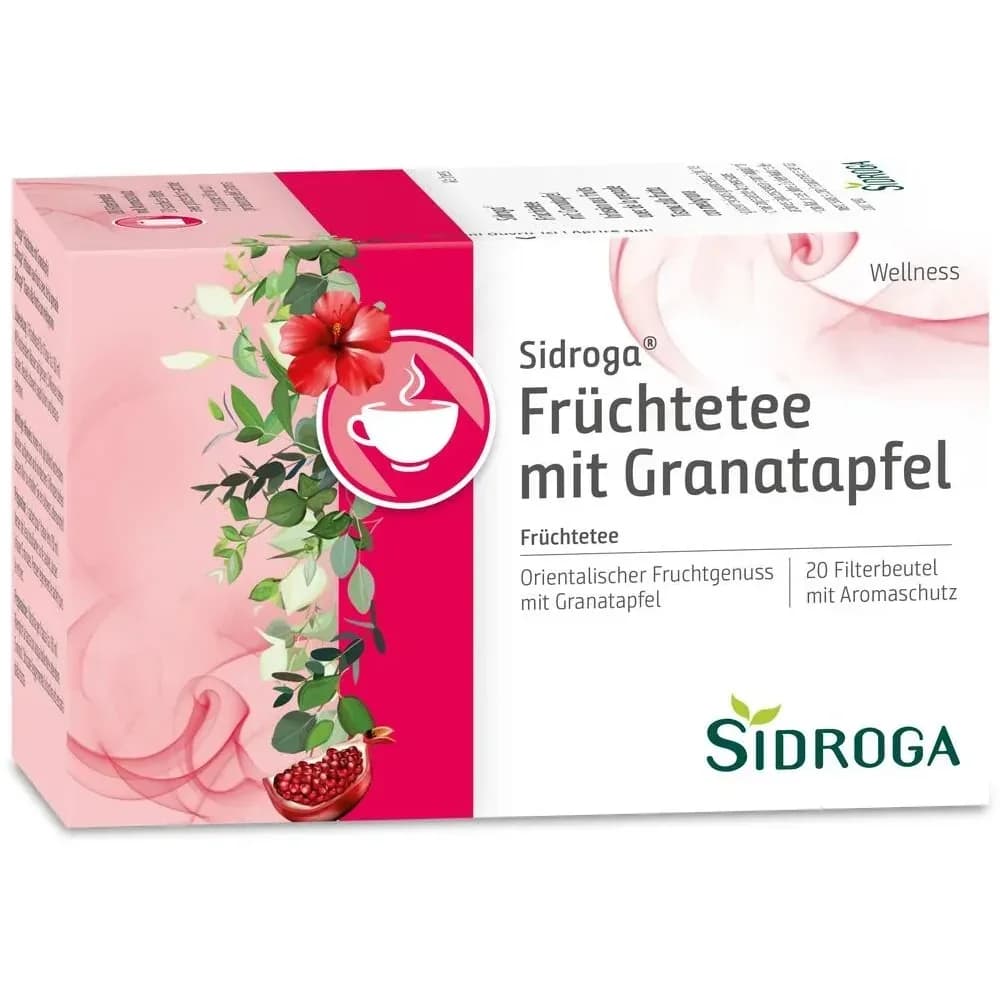 Sidroga Wellness Früchtetee mit Granatapfel