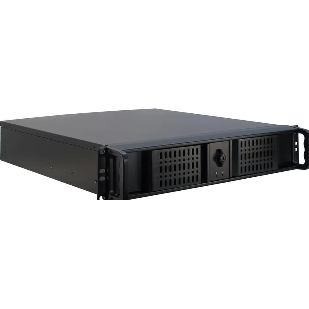 Inter-Tech 2U-2098-SK Rack Schwarz