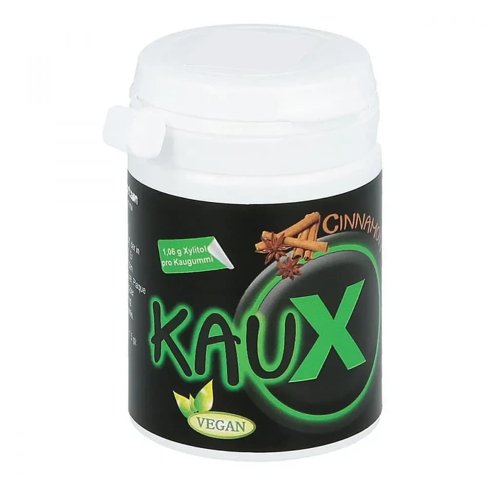 KAUX Zahnpflegekaugummi Cinnamon/zimt mi 40 St