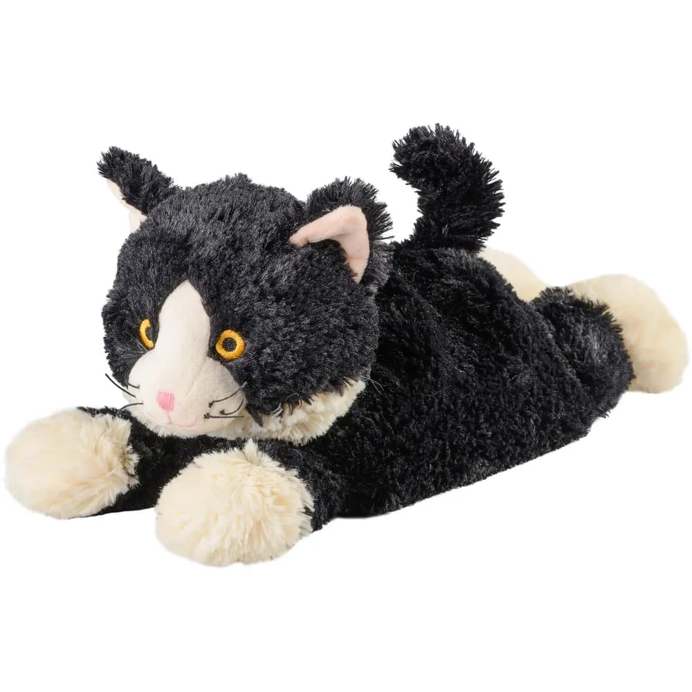 Warmies Katze liegend