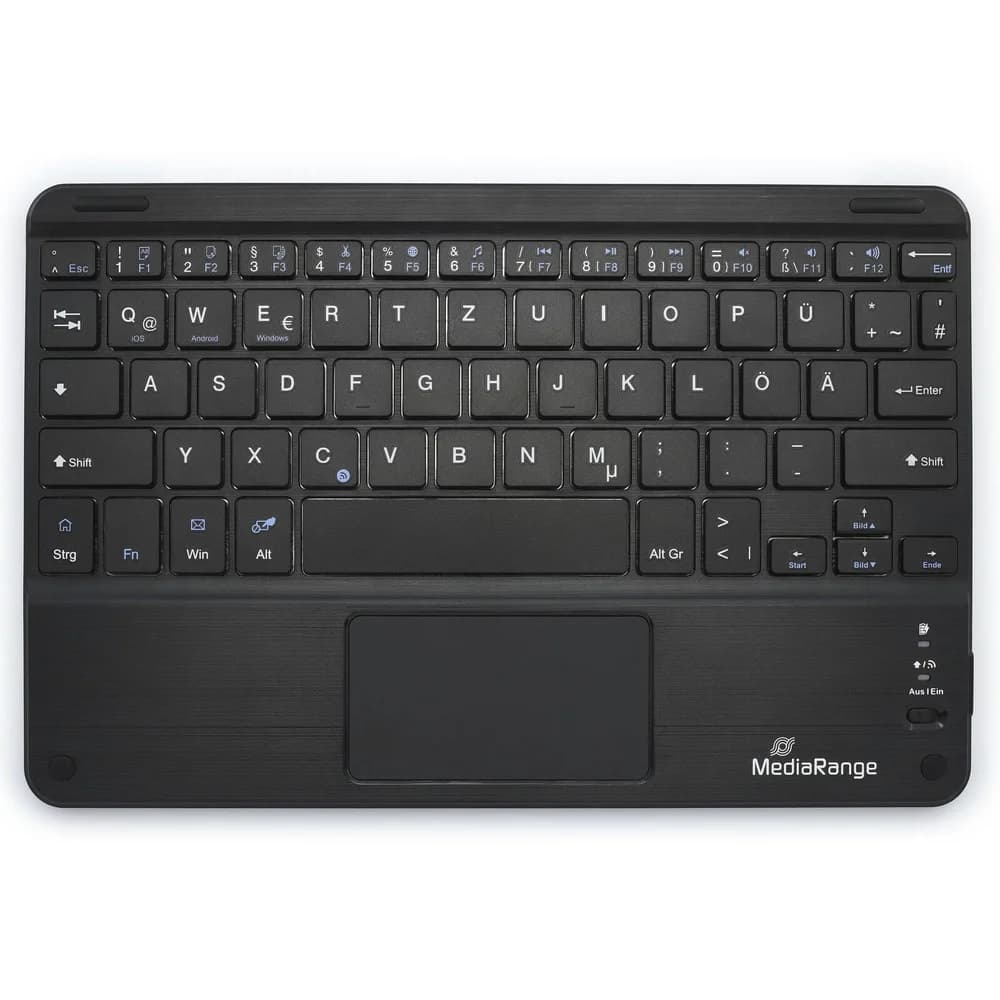 MediaRange Tastatur kabellos MROS130 schwarz
