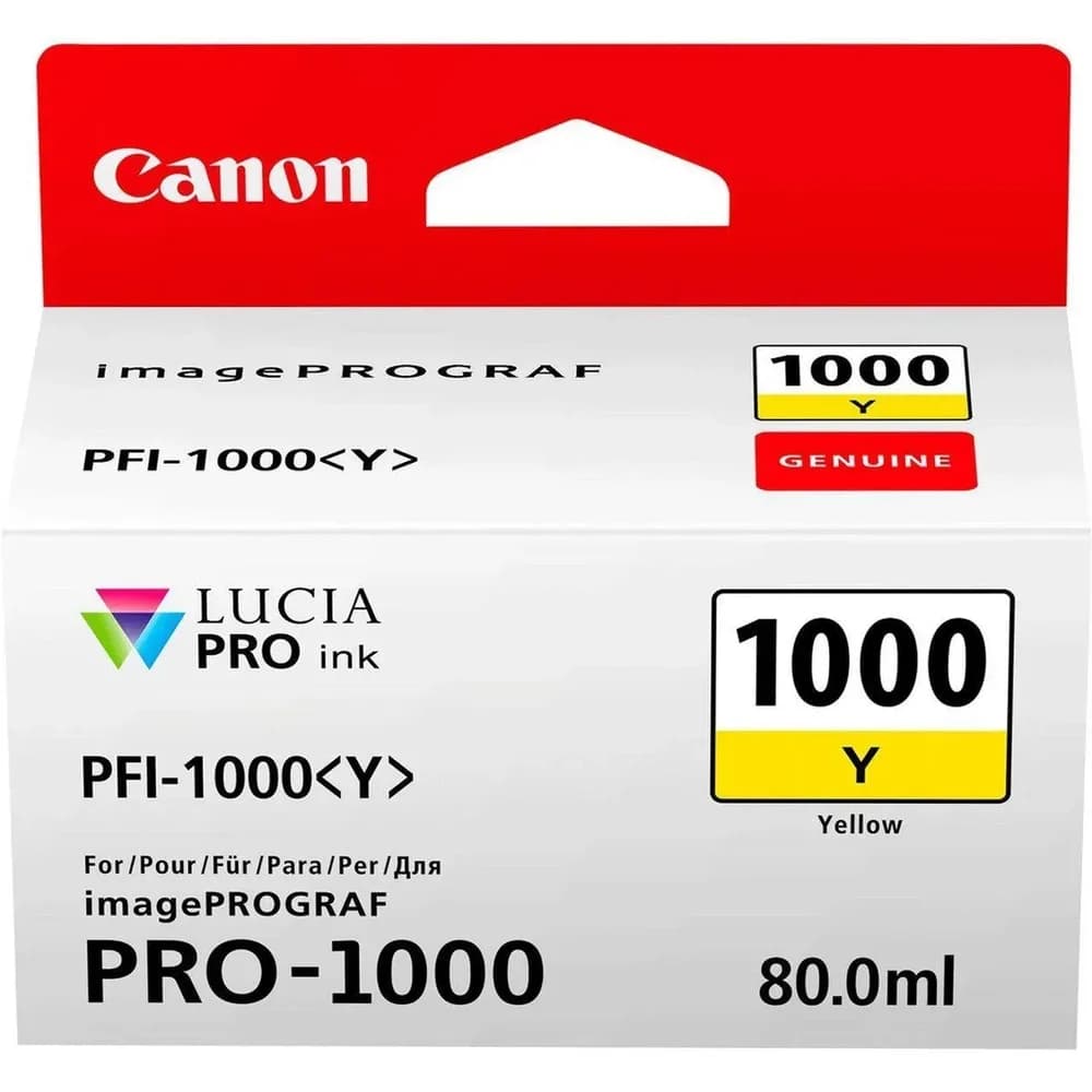 Canon PFI-1000 Y yellow