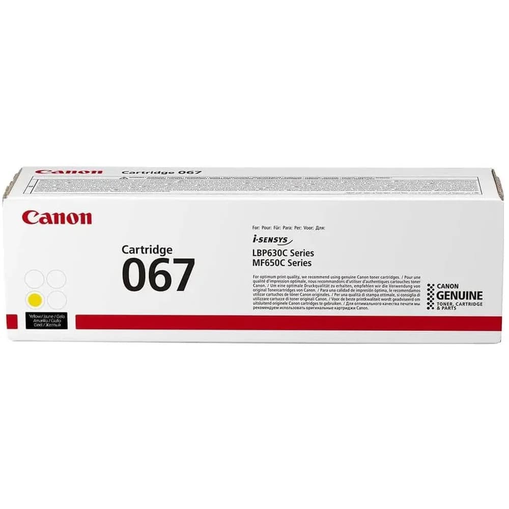 CANON Toner 067 gelb