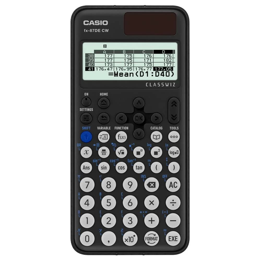 CASIO Schulrechner FX-87DE CW
