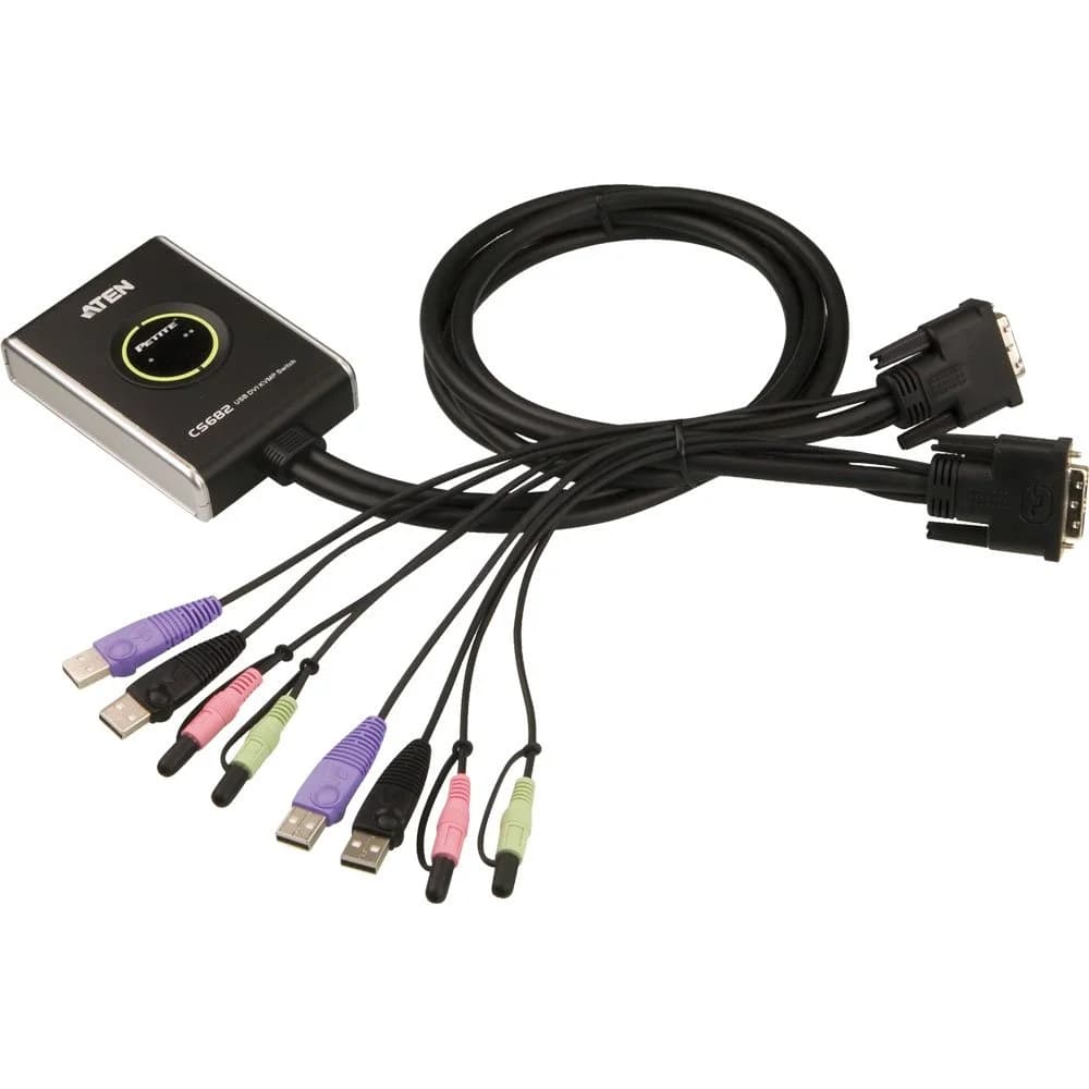 CS682 - KVM-audio-USB Switch