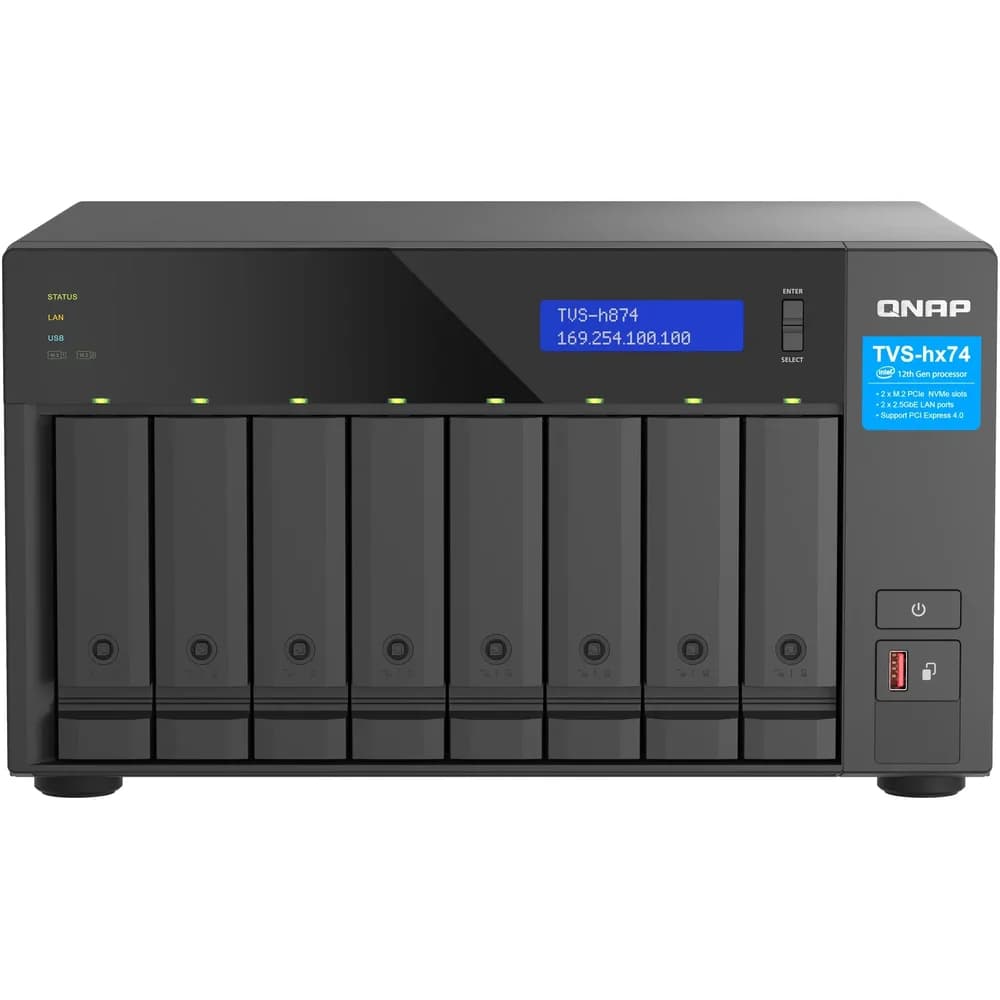 QNAP NAS TVS-h874-i5-32G 8-Bay