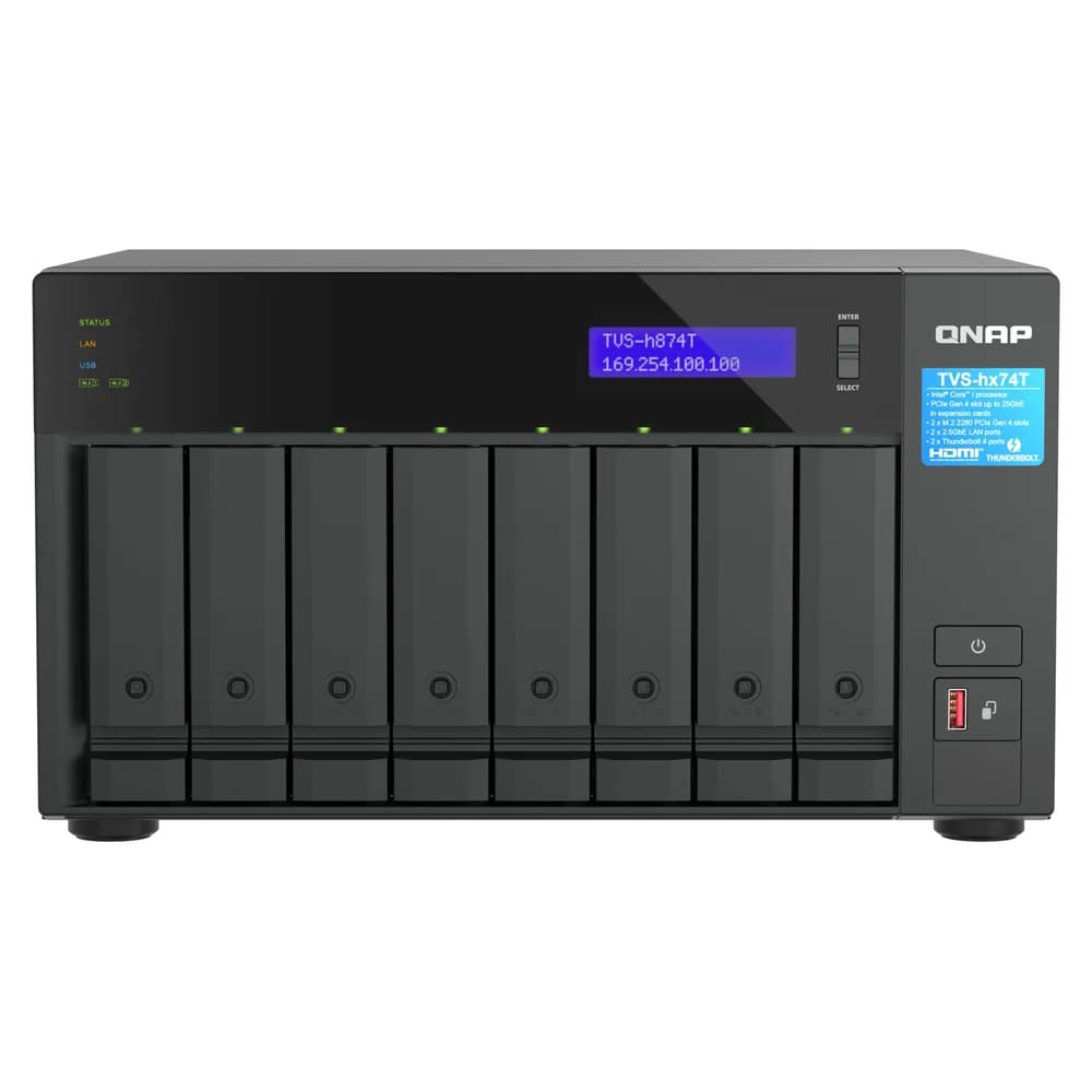 QNAP NAS TVS-h874T-i7-32G 8-Bay