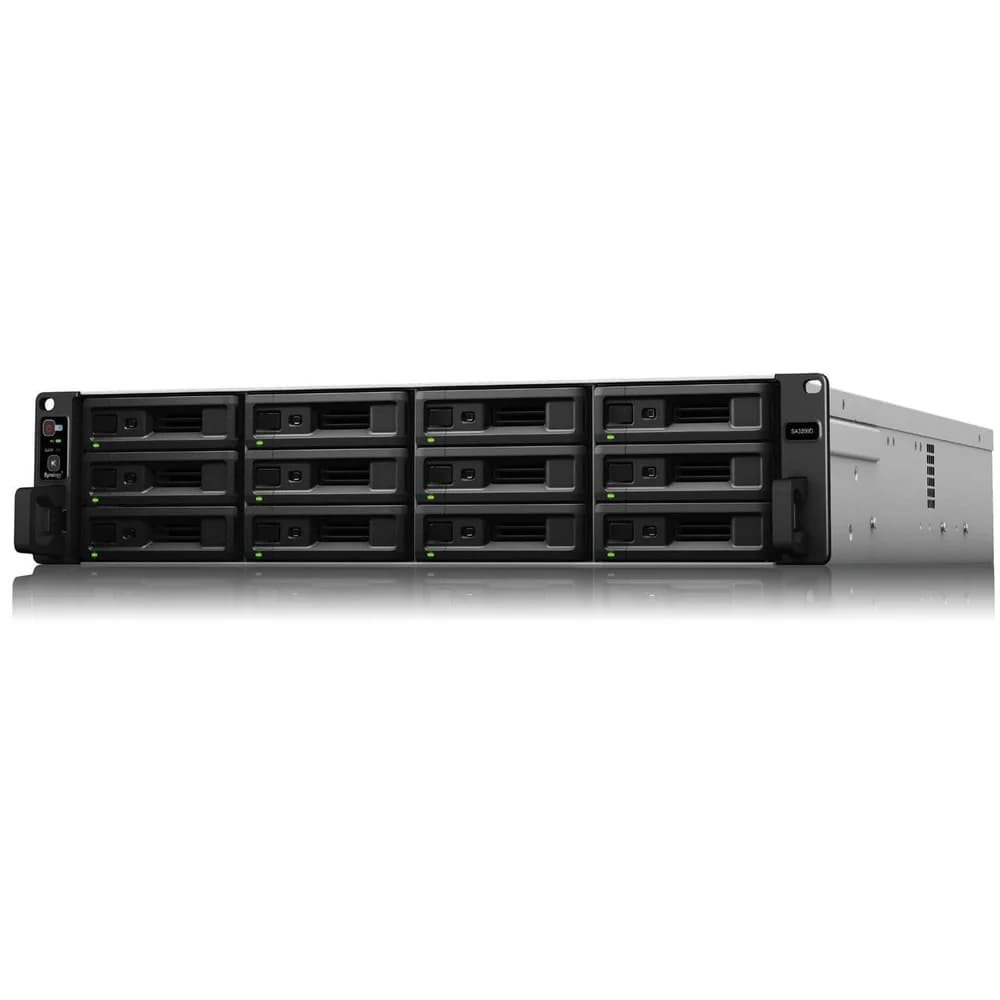 Synology SA3200D (0 TB), NAS, Grau, Schwarz