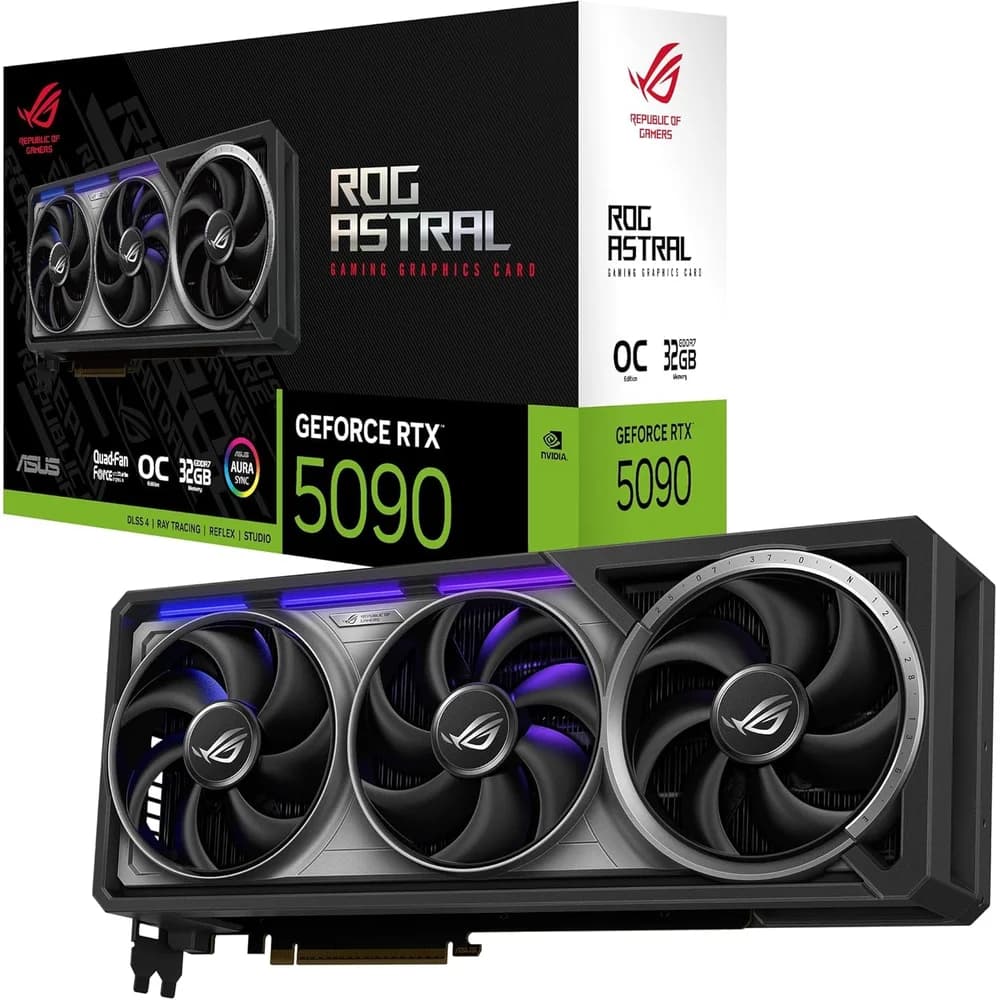 ASUS ROG Astral - -RTX5090-O32G-GAMING NVIDIA GeForce RTX 5090 32 GB GDDR7