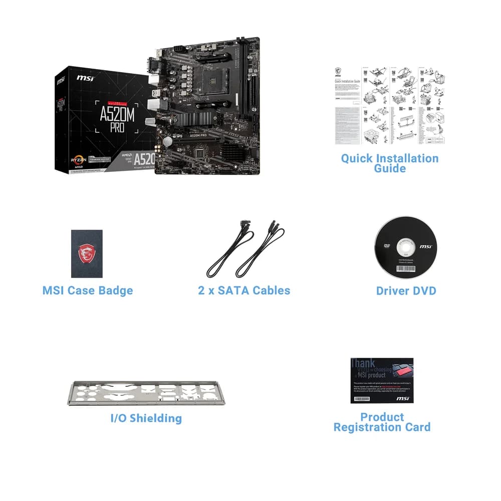 MSI A520M Pro