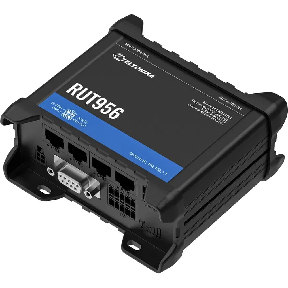 Teltonika RUT956 WLAN-Router schwarz