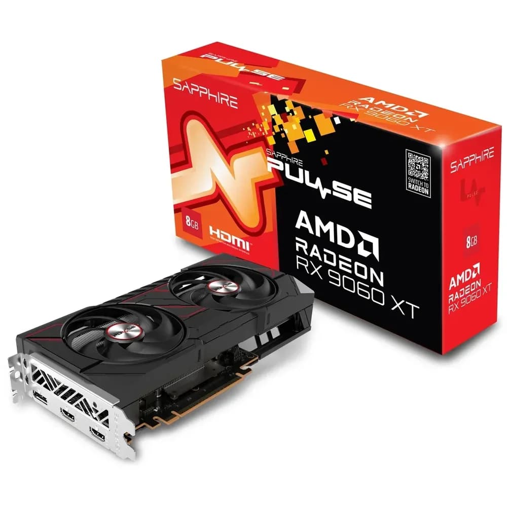 Sapphire Pulse AMD Radeon RX 9060 XT 8 GB GPU