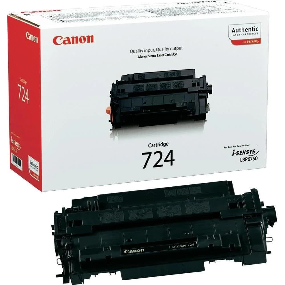 Canon, Toner, 724 (BK)