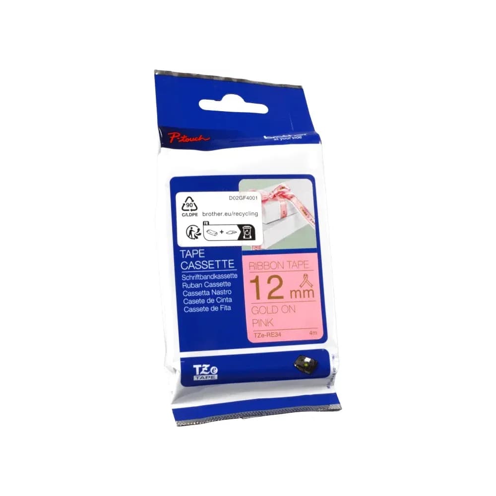 Brother Band TZe-RE34 12mm