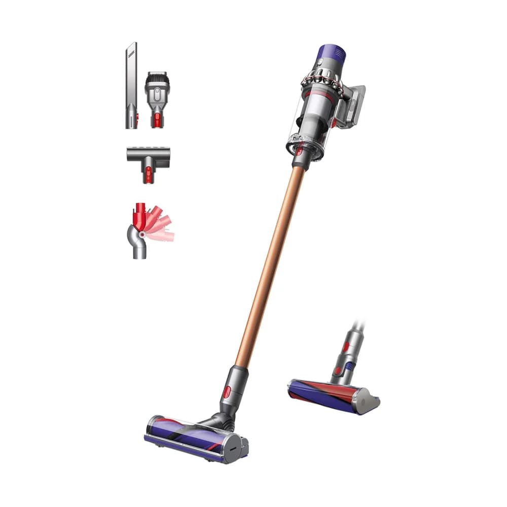 Dyson V10 Absolute, Staubsauger, Orange, Silber