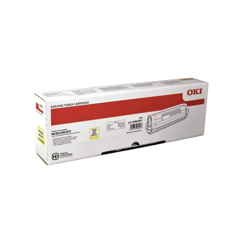 Oki Toner 45862837 yellow