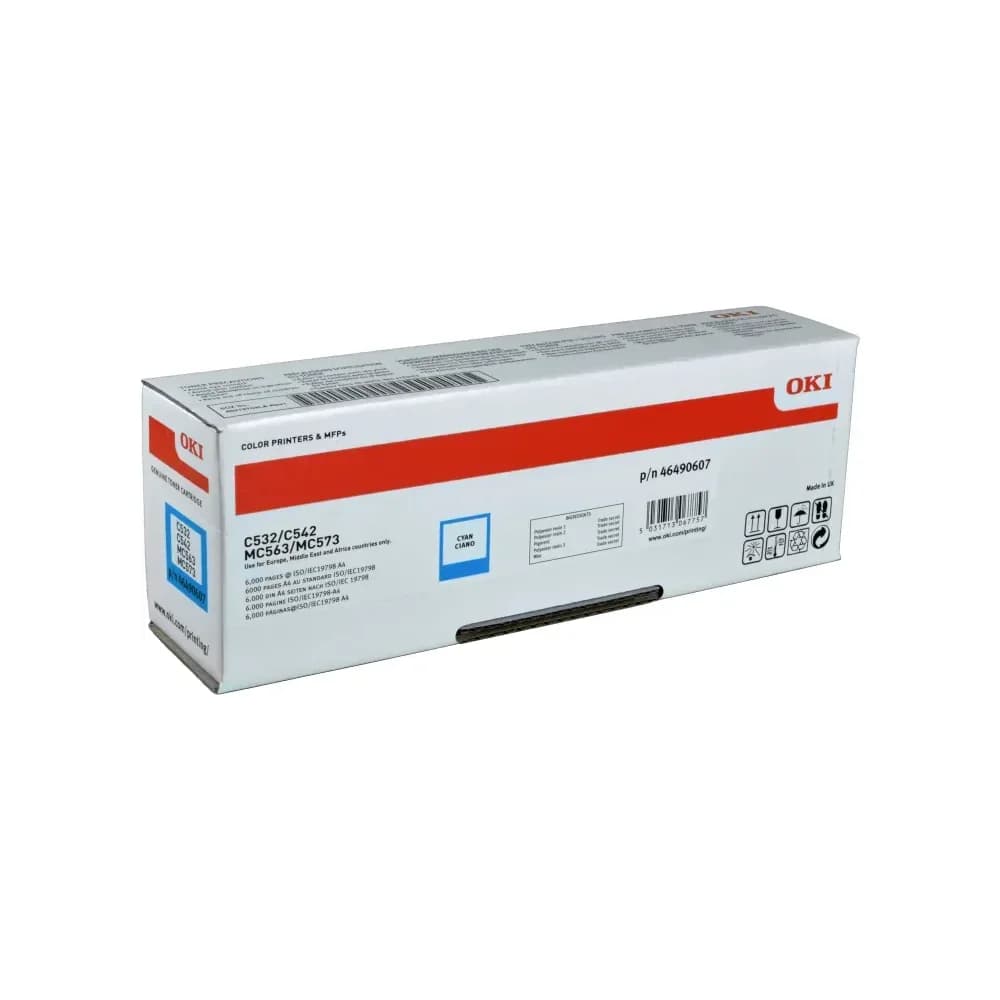Oki Toner 46490607 cyan