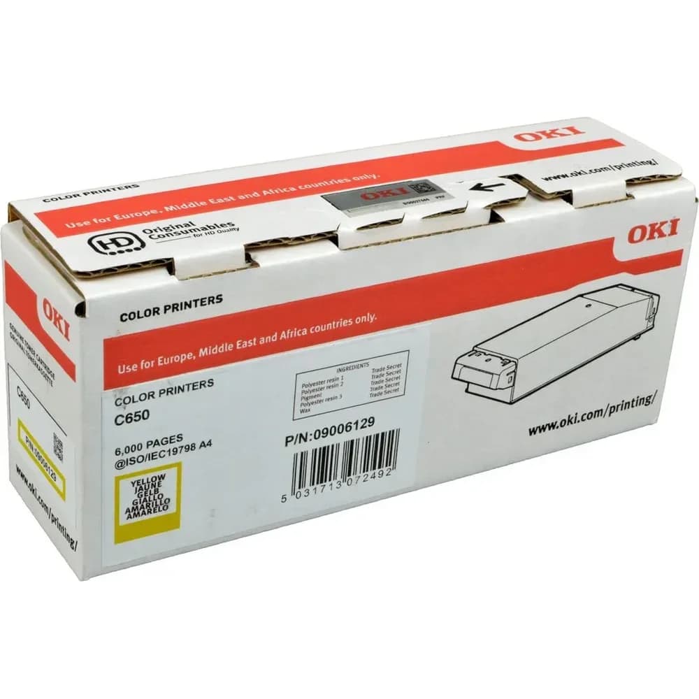 OKI, Toner, 09006129 (Y)