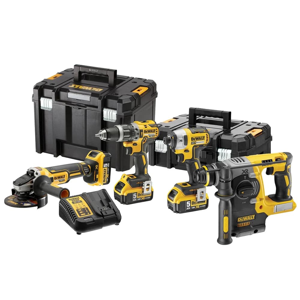 DeWalt Akku-Kombopack (4-tlg.), 18V
