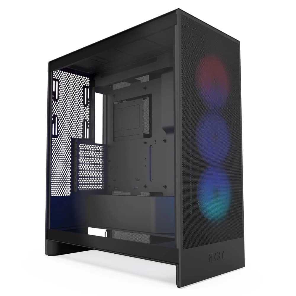 NZXT H7 Flow RGB Mid-Tower-Gehäuse, Schwarz