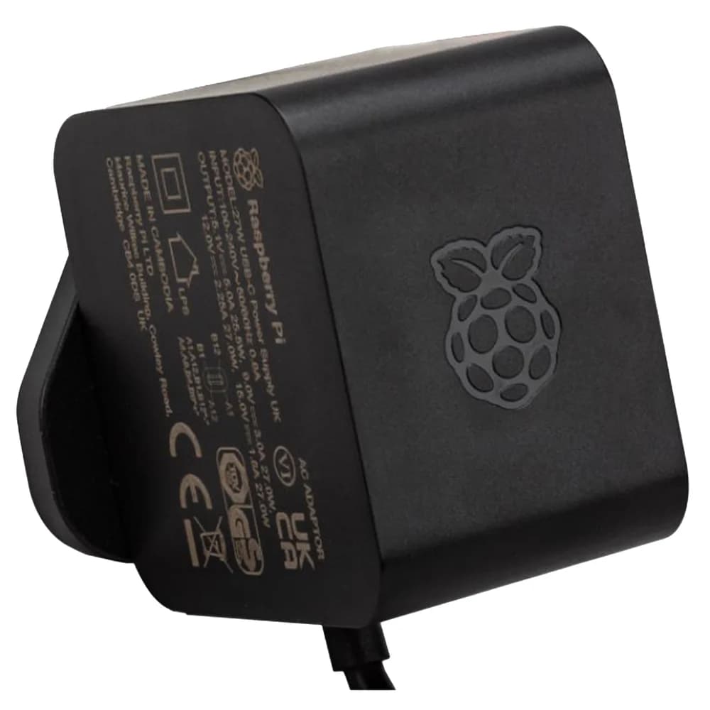 Pi 5 Powersupply - USB-C - Black
