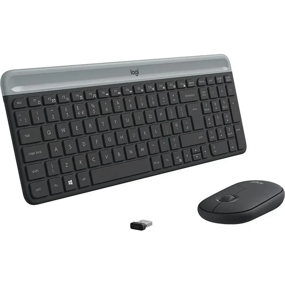 Keyboard & Mouse Logitech Slim Wireless Combo MK470