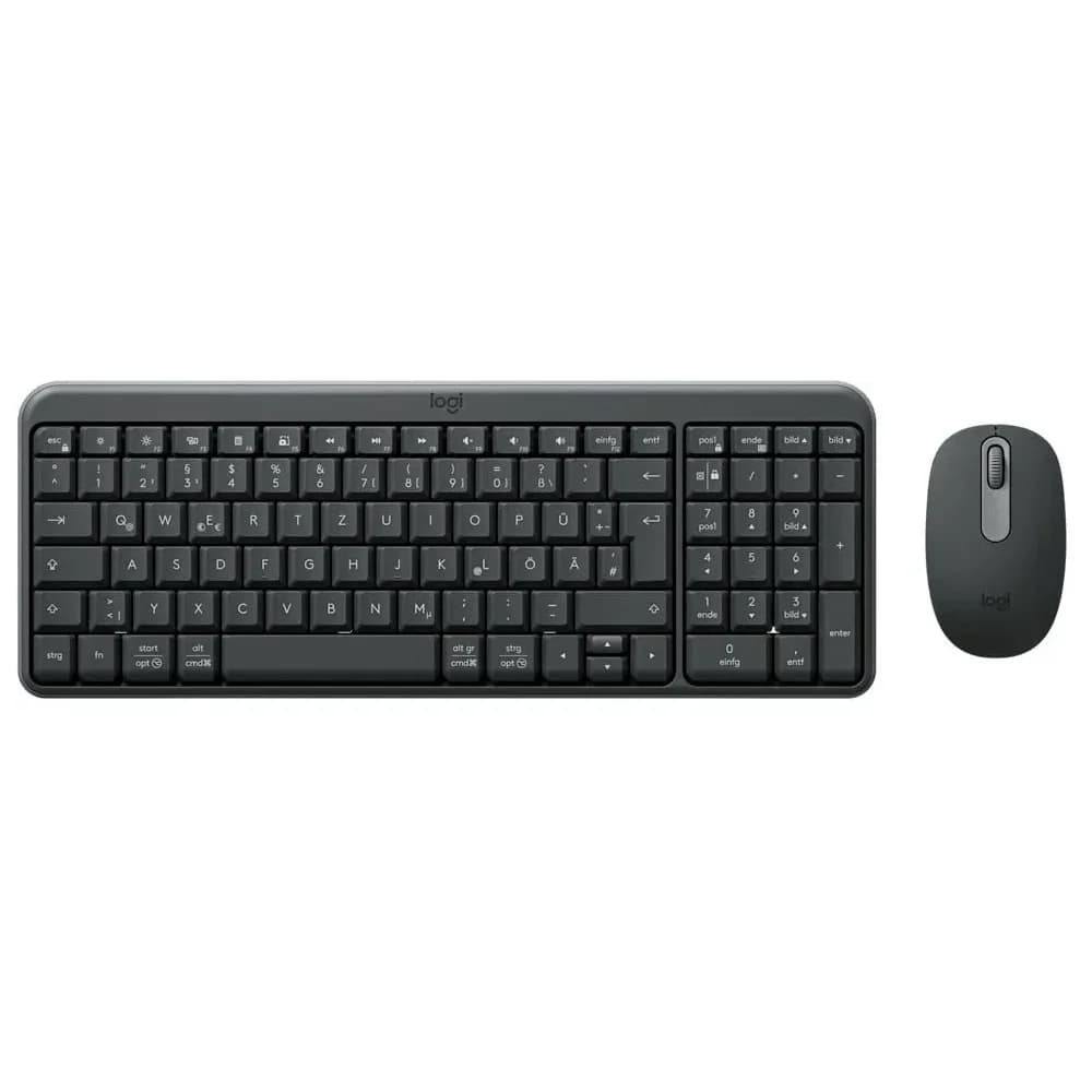 Logitech MK250 Tastatur schwarz