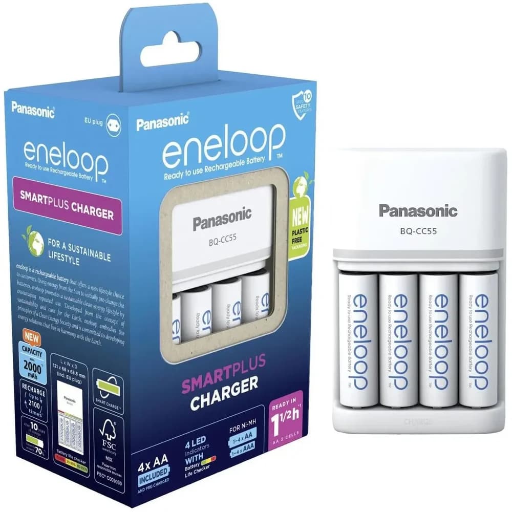 eneloop Akku-Ladegerät Smart Plus