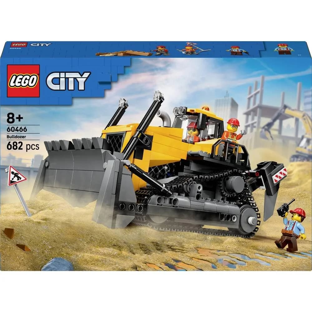 City 60466 Gelber Bulldozer