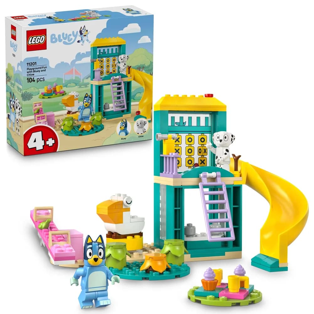 LEGO® Bluey und Chloe auf dem Spielplatz - 11201