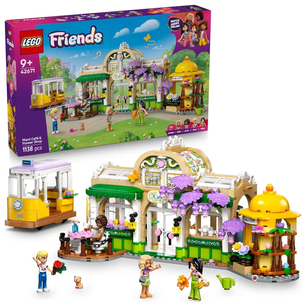 LEGO® Pflanzencafé und Blumenkiosk - 42671