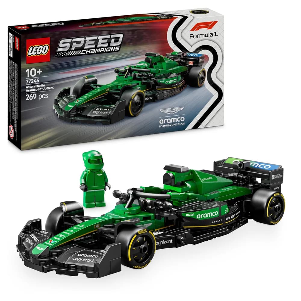 LEGO® Aston Martin Aramco F1® AMR24 Rennauto - 77245