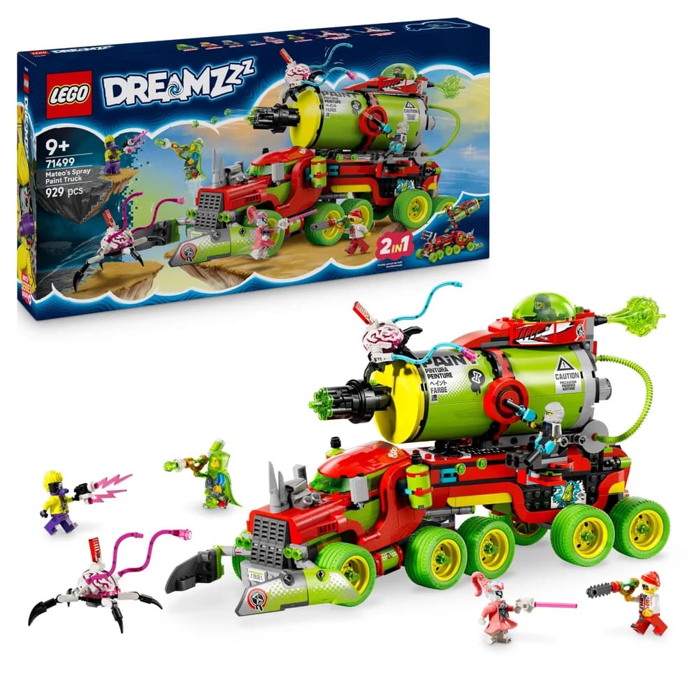 LEGO® Mateos Sprühdosen-Truck
