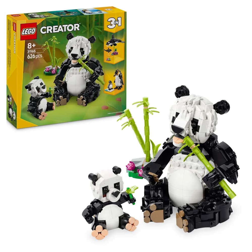 LEGO Wilde Tiere: Pandafamilie (31165)