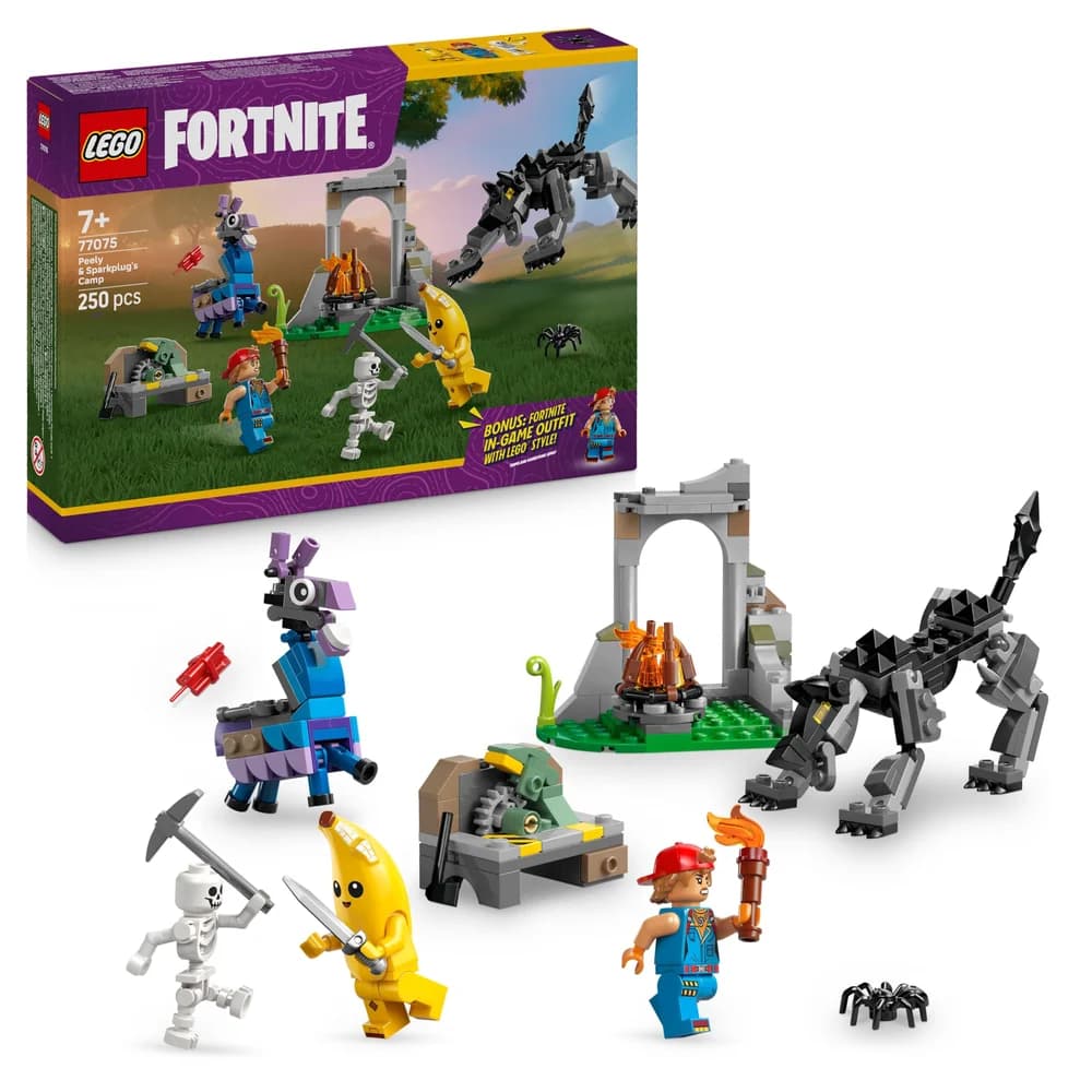 LEGO® Fortnite® Peelys und Sparkplugs Lager 77075