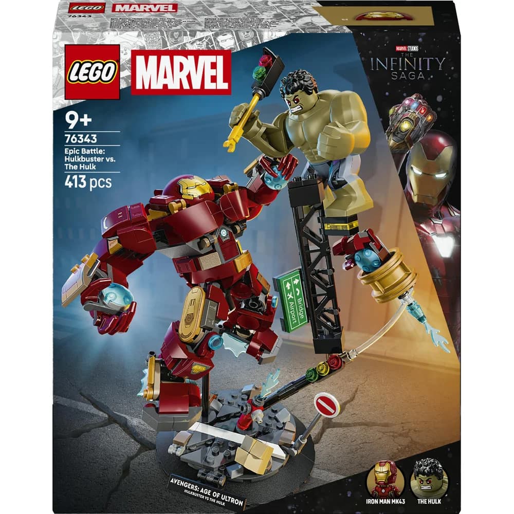 Duell der Giganten: Hulkbuster vs. Hulk - 76343