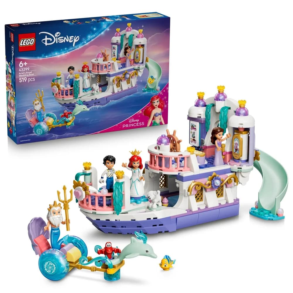 LEGO® Disney Arielles Hochzeitsboot 43299