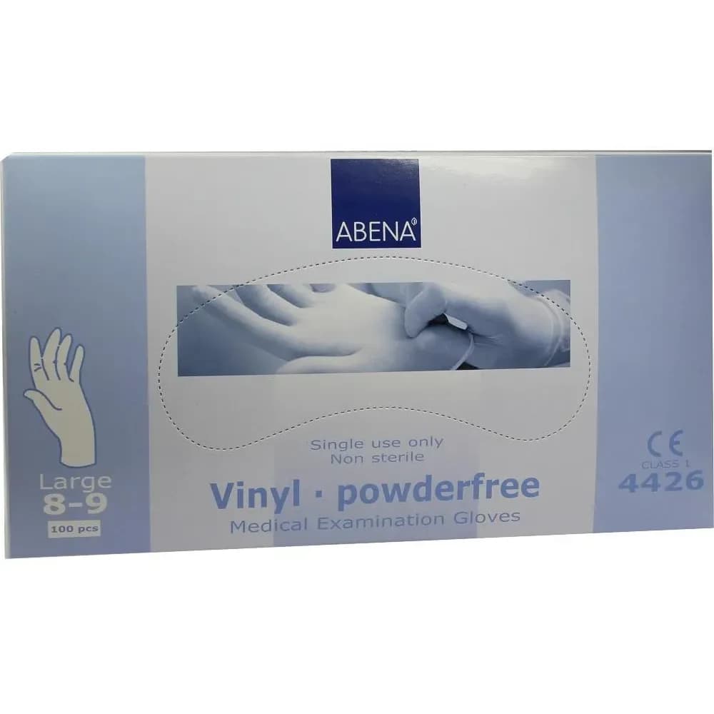 Vinyl Handschuhe puderfrei large
