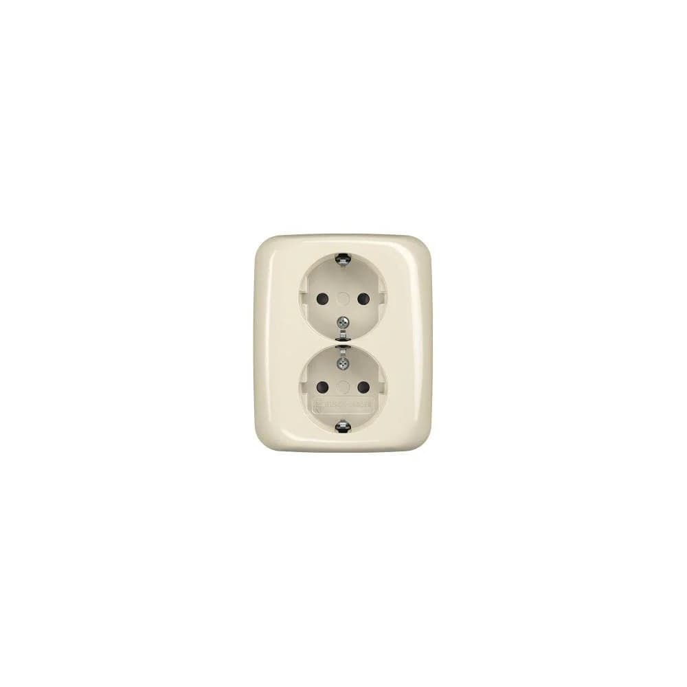 Busch-Jaeger SCHUKO-Doppelsteckdose 202 EUJB-212