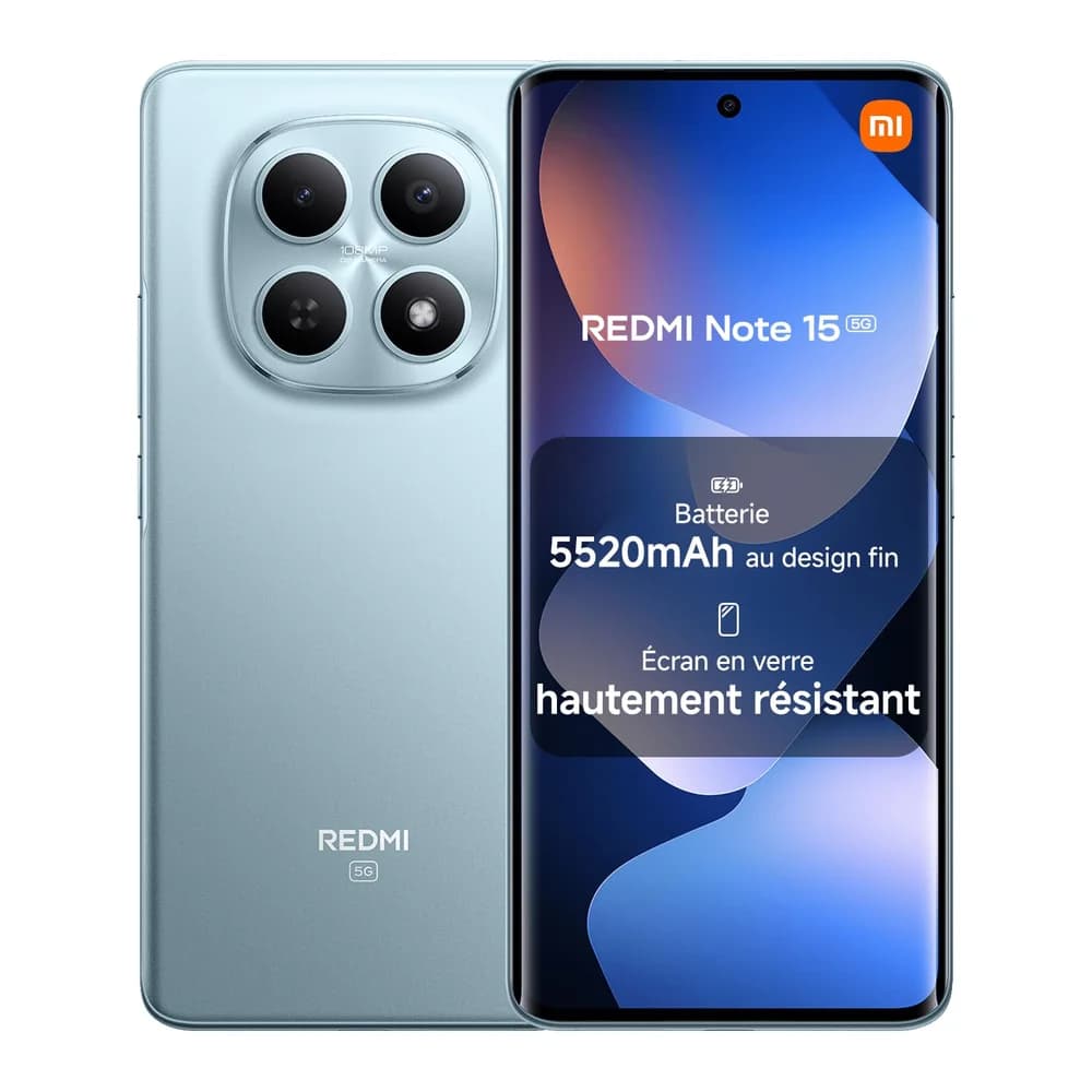 Redmi Note 15 5G 256GB/8GB - Glacier Blue
