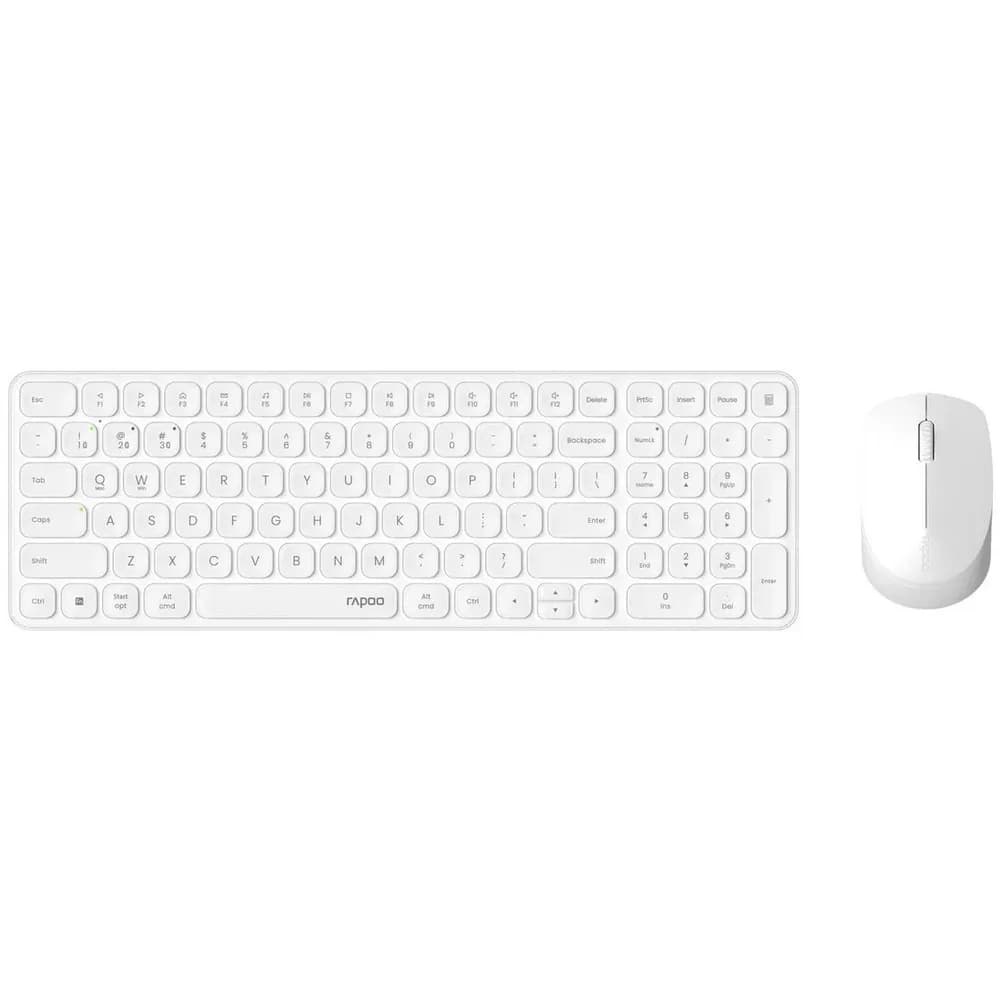 Rapoo 9310M Desktop-Set Weiß