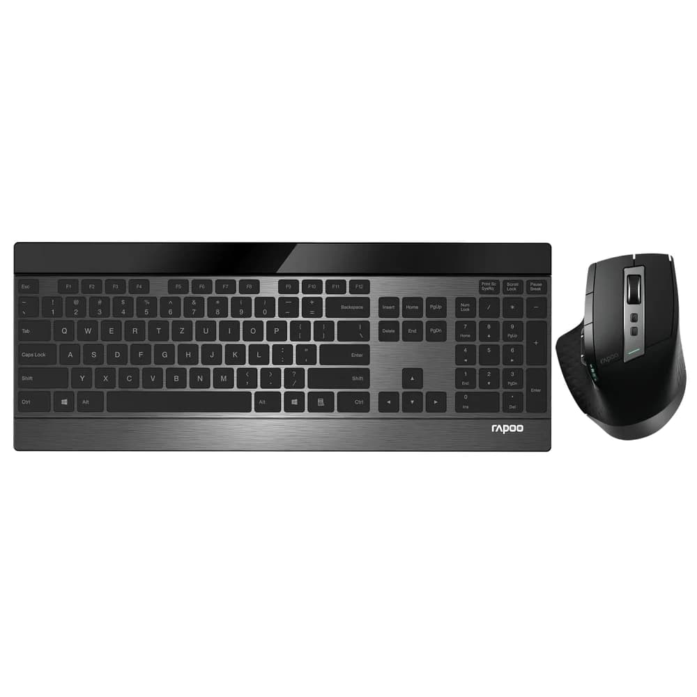 Rapoo 9900m Tastatur Schwarz