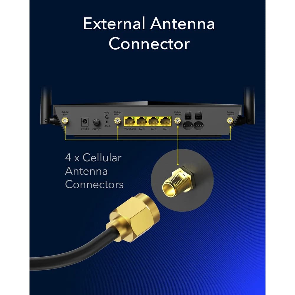 Cudy AC1200 Wi-Fi 4G LTE-Cat6 Gigabit Router