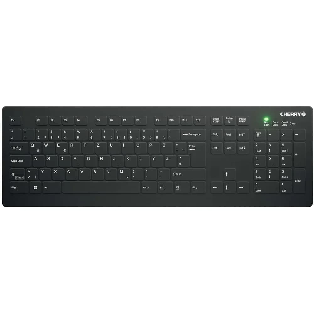 Cherry Hygiene-Tastatur kabellos AK-C8112 schwarz