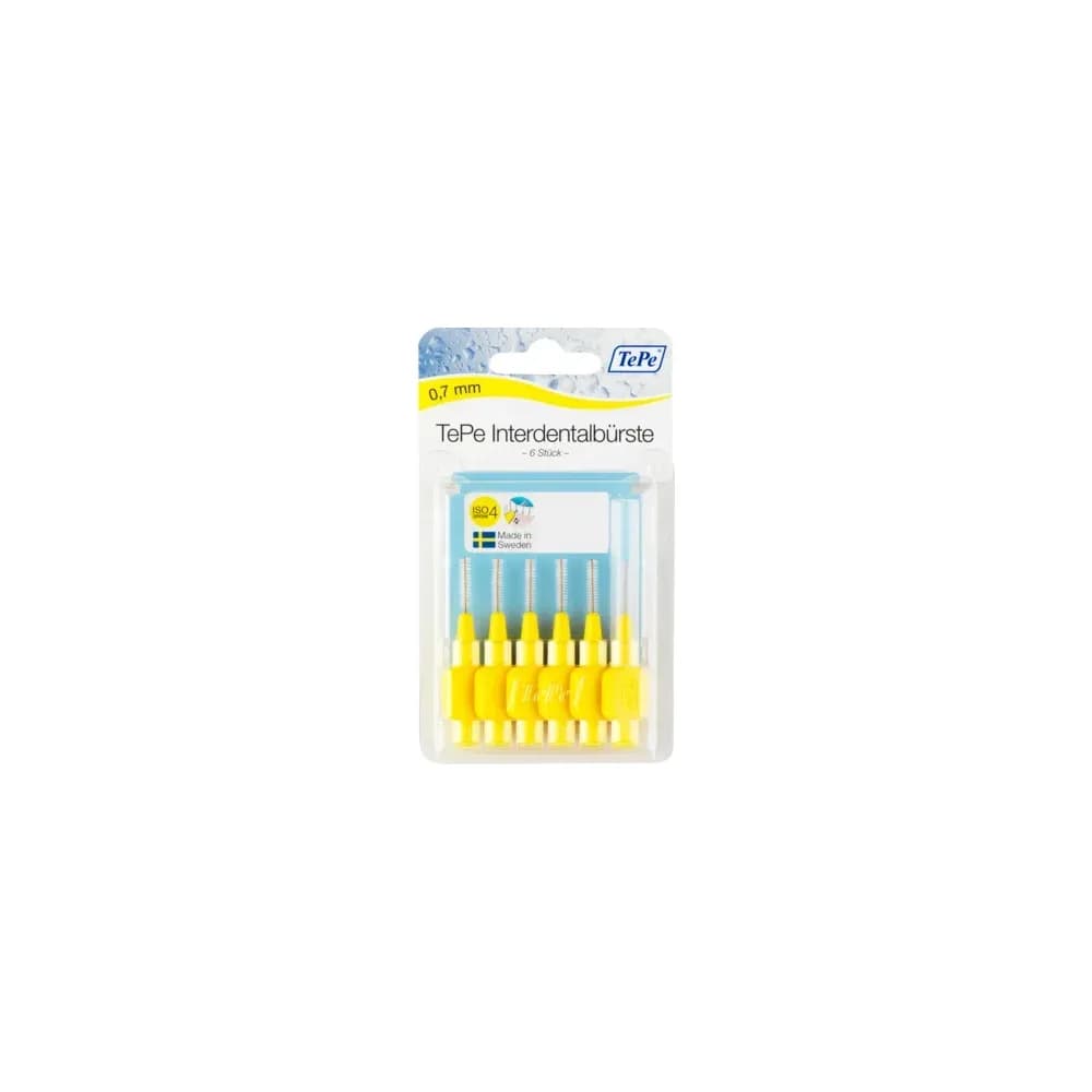 Tepe Interdentalbürste 0,7mm gelb