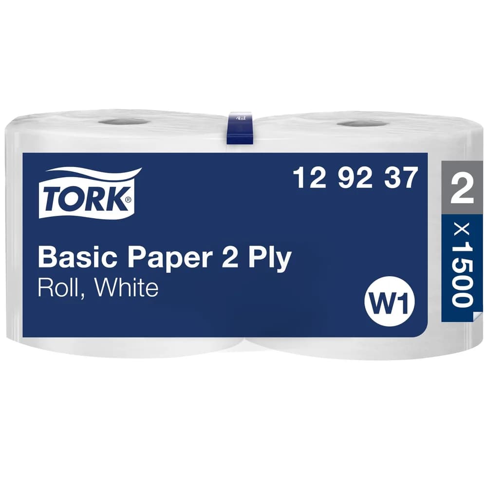 TORK Putztuchrollen 2-lagig hochweiß