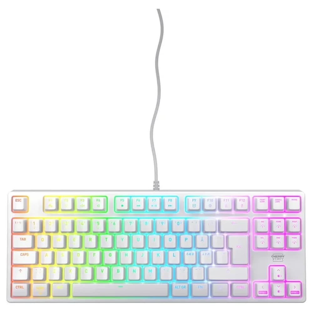 Cherry XTRFY K4V2 TKL Tastatur weiß