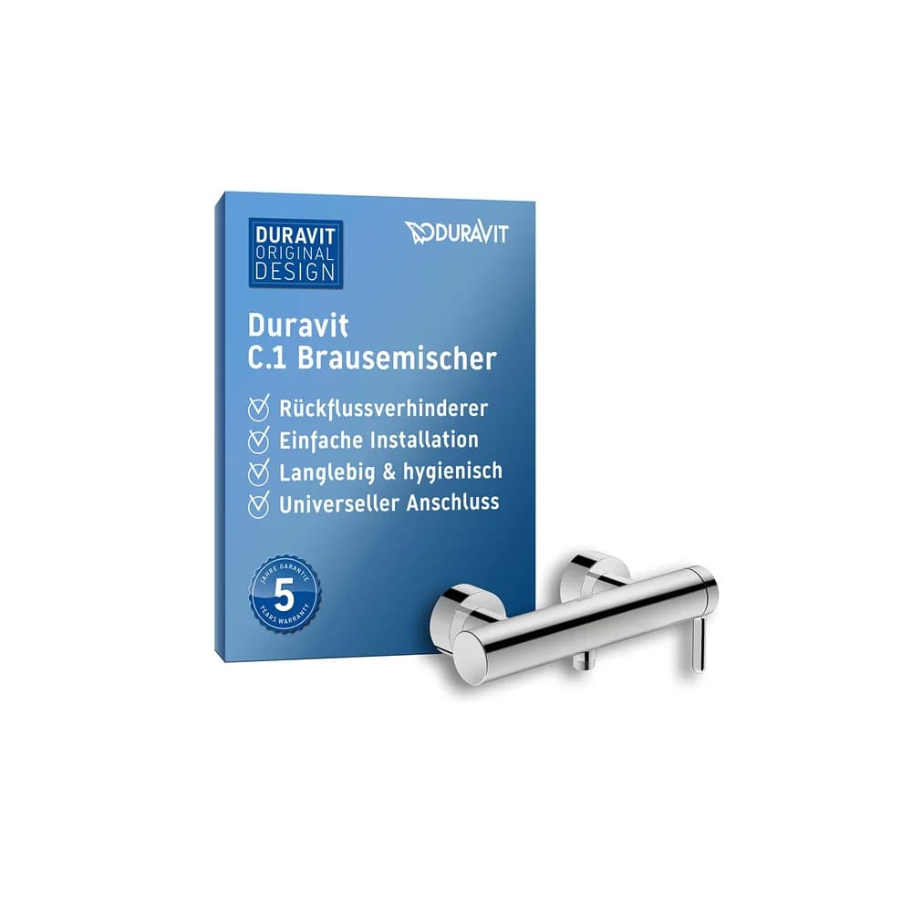 Duravit C.1 Aufputz Brausearmatur C14230000010 chrom