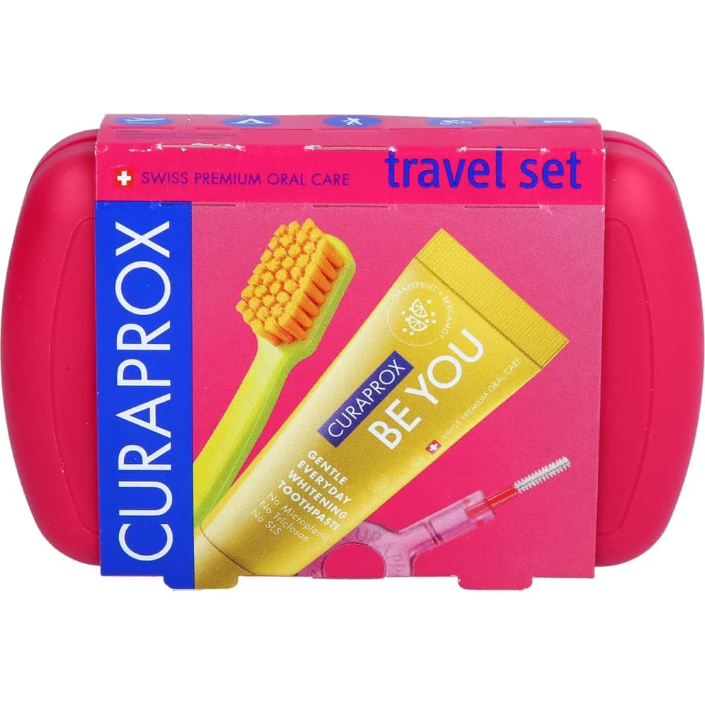CURAPROX Travel-Set rot 1 St